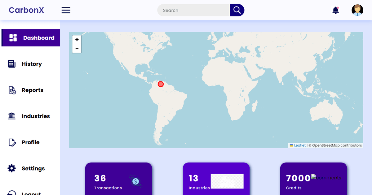 CarbonX — Carbon Credit Token Marketplace
