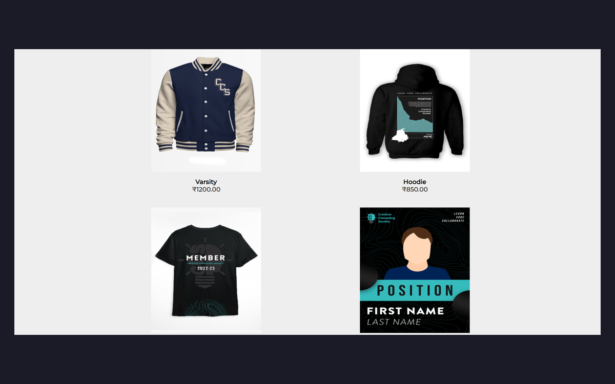 CCS Merch Store