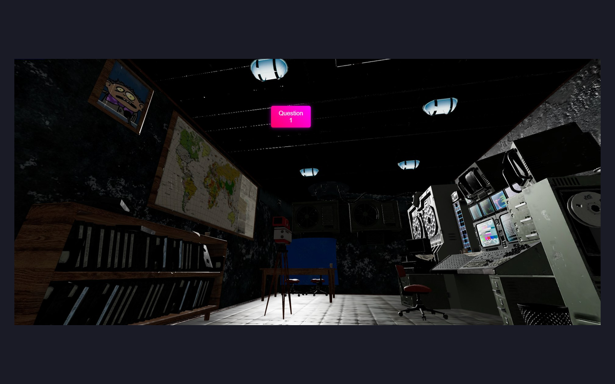 Raptus - 3D Escape-Room CTF